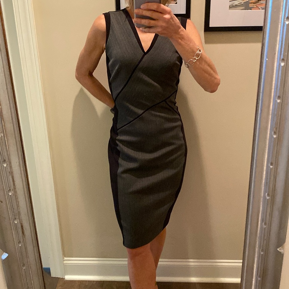 T Tahari Fully Lined Sheath Dress